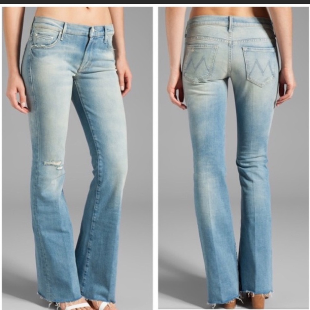 MOTHER “ The Slacker Fray “ Jeans